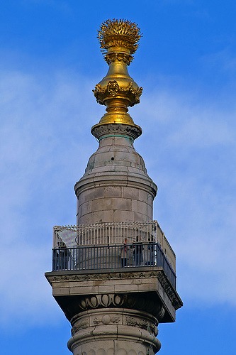 Para ver Londres do alto - The Monument