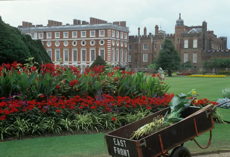 Palácio Hampton Court: jardins