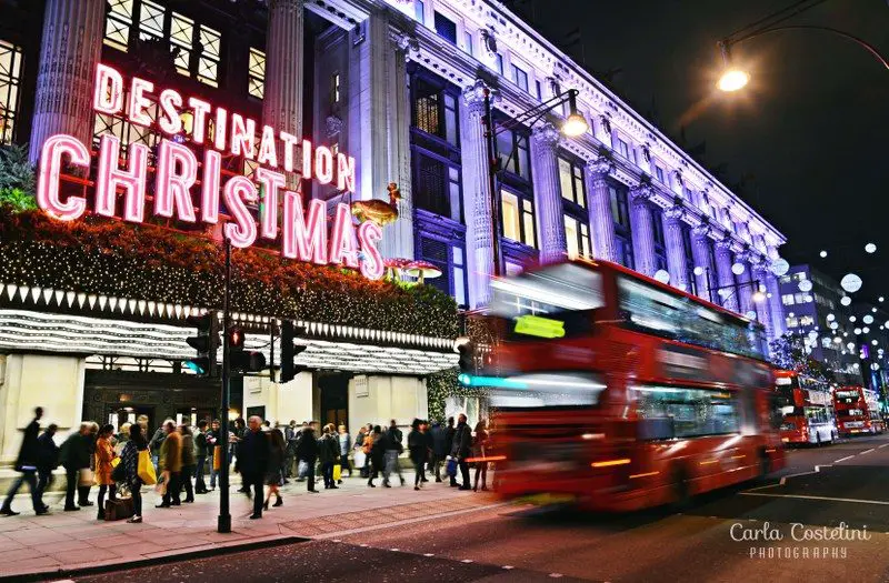 Londres no Natal vale a pena - iluminação de natal