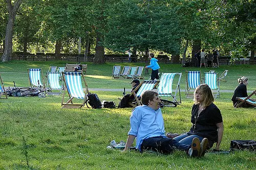 Kensington Gardens - Deck chairs