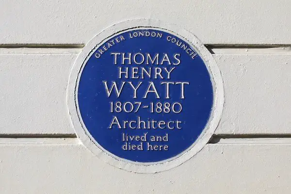 Placa azul de Thomas Wyatt