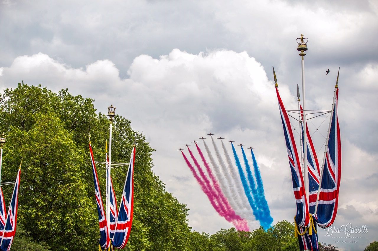 Trooping the colour - RAF