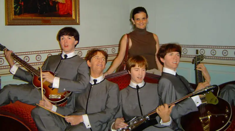 Madame Tussauds - eu e os Beatles