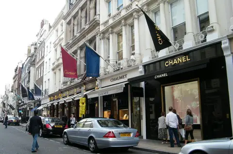 Roteiro de Compras em Londres - Bond Street