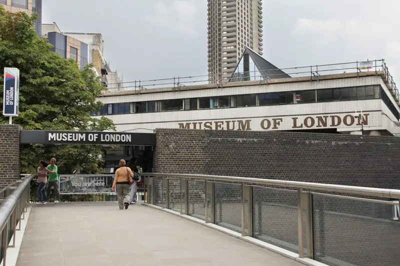 Museu de Londres - entrada