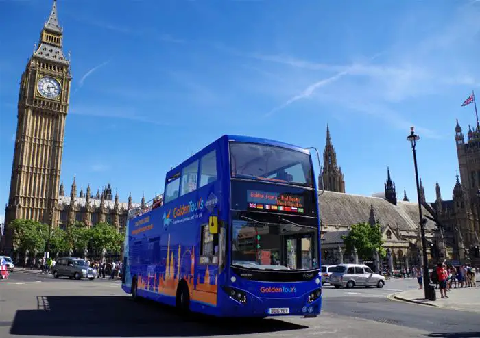 ônibus hop-on hop-off em Londres - Golden Tours