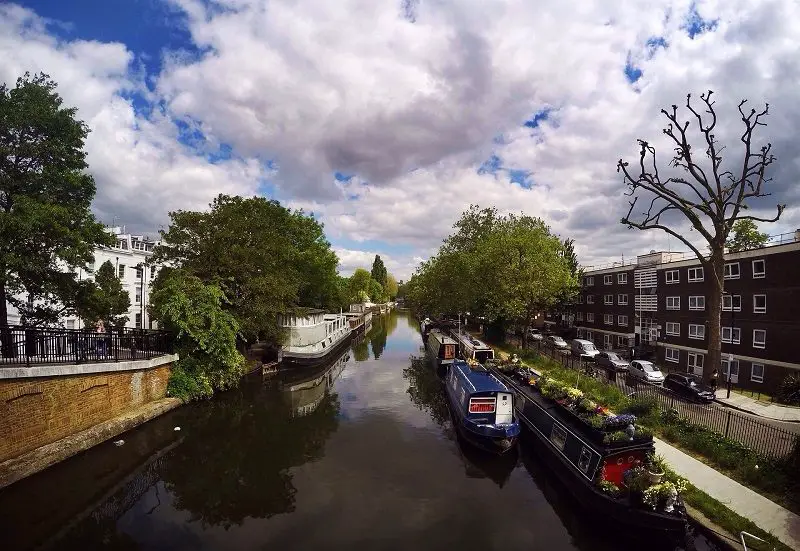 Little Venice ao Regents Canal - barcos