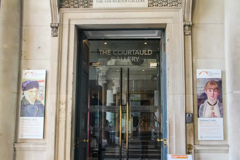 Courtauld Gallery - entrada 