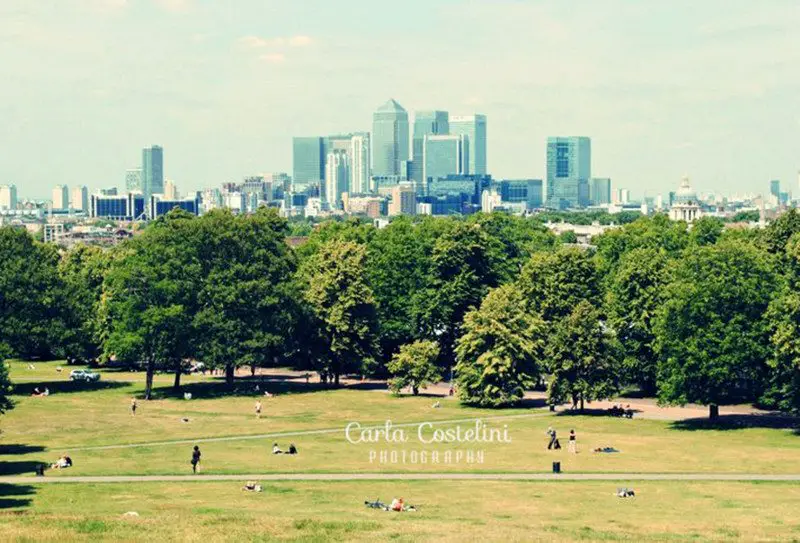 Londres de graça - Greenwich Park