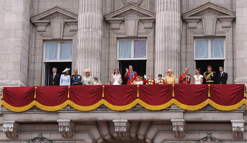 Visita ao Palácio de Buckingham - o casamento real