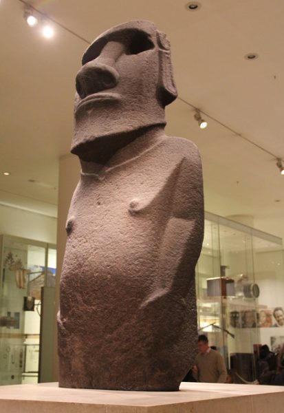 O que ver no Museu Britânico - moai