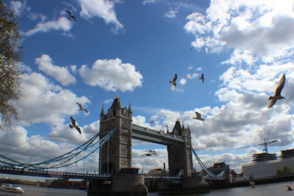 Tower bridge em Londres