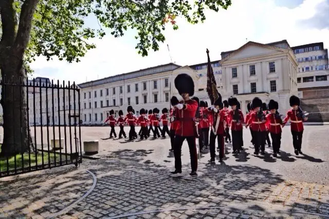 O que fazer em Londres com crianças - troca da guarda