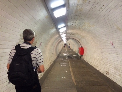 O que fazer em Greenwich - túnel sob o Tâmisa