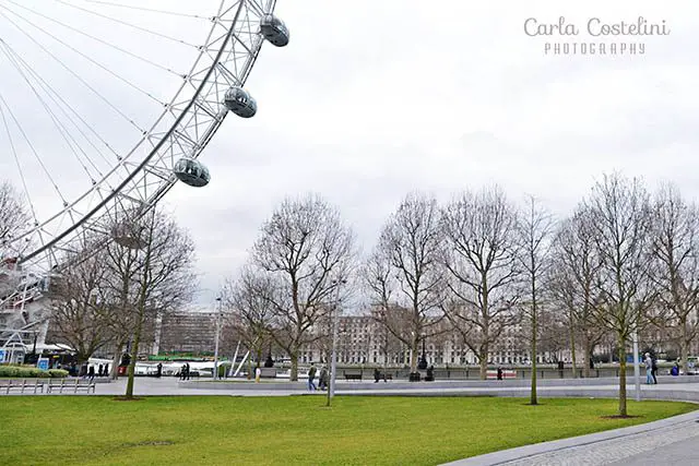 Londres em janeiro - London eye