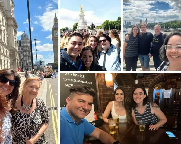 Guias brasileiros em Londres