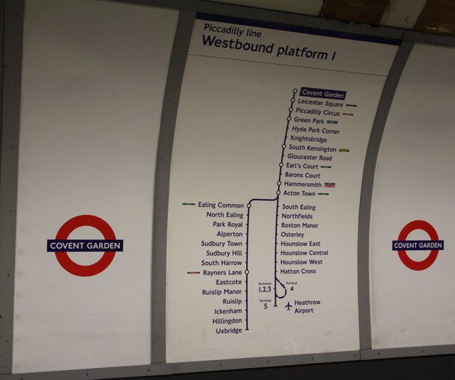 Como andar de metrô em Londres