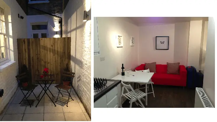 Aluguel de apartamento em Londres - studio em Victoria B