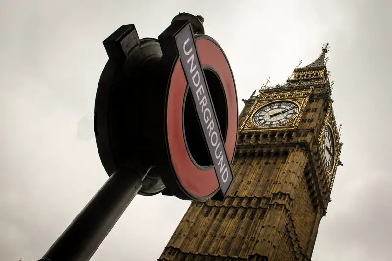 Como andar de metrô em Londres - Westminster