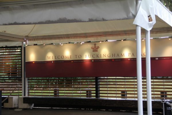 Visita ao Palácio de Buckingham