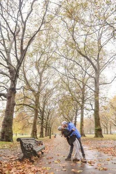 Programas românticos em Londres - parque