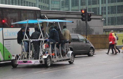 Pedibus: um tour movido a álcool 1