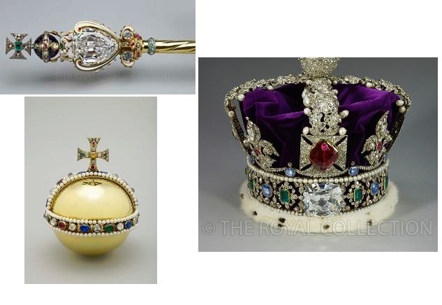 Torre de Londres: joias da coroa - Coronation Regalia 1