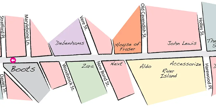 guia de compras oxford street mapa2