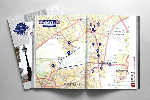 Guia Londres em 4 dias - mapas