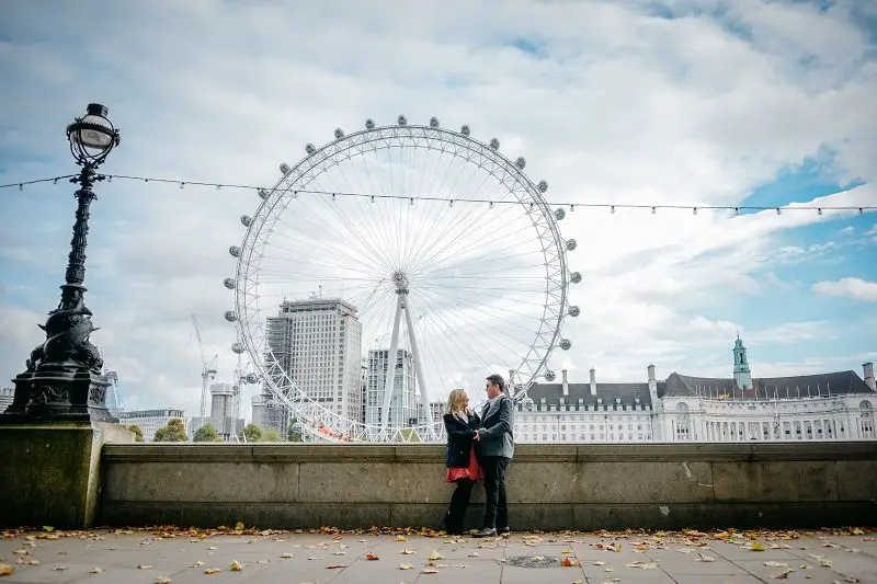 Programas românticos em Londres - London Eye