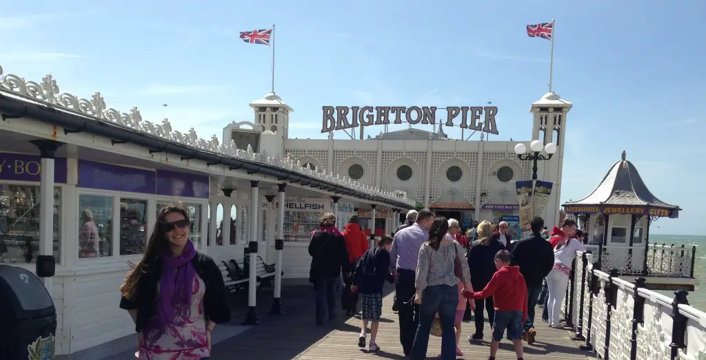 Brighton: uma praia bem inglesa - pier