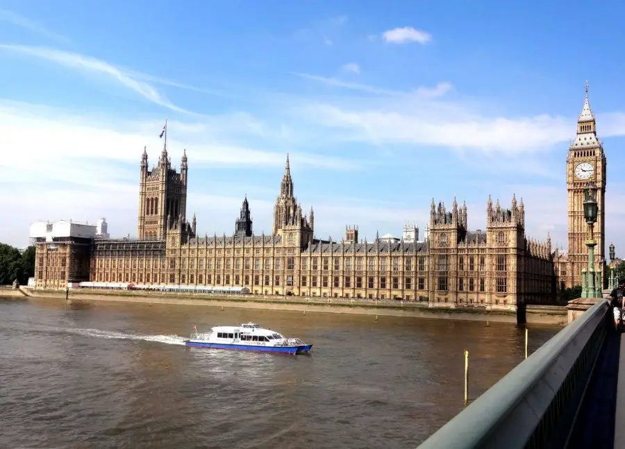 Patrimônios da humanidade em Londres - Palácio de Westminster