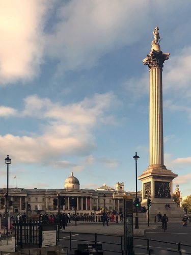 O que ver na Trafalgar Square - Coluna de Nelson