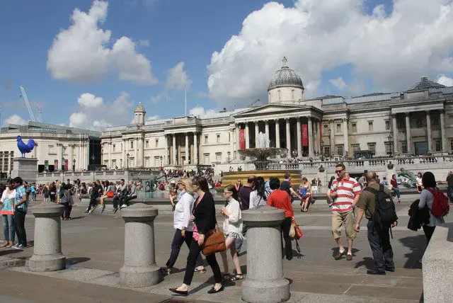 Conhecer Londres em um dia - Trafalgar Square