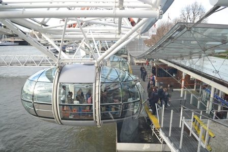 London Eye e M. Tussauds - London Eye 4