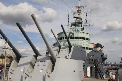 A região da London Bridge - HMS Belfast