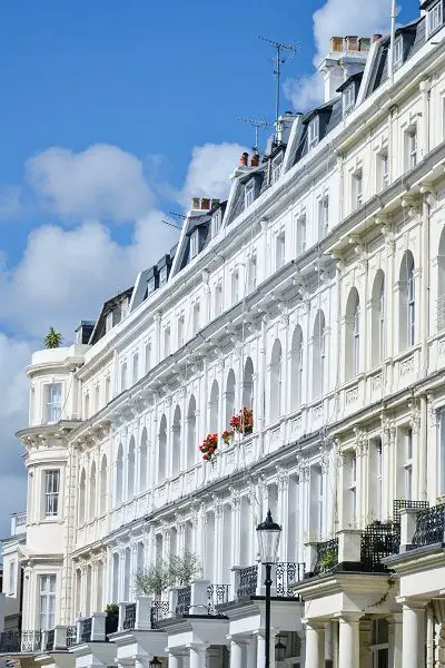 Um lugar chamado Notting Hill - arquitetura
