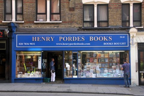 Livrarias em Londres - Charing Cross Road - Henry Pordes Books