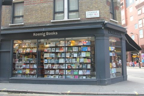 Livrarias e sebos de Londres - Charing Cross Road -Koenig Books