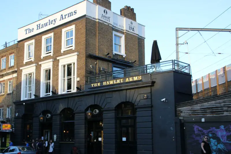 Onde assistir os jogos da copa em Londres - The Hawley Arms