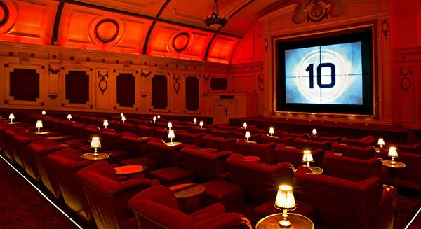 Electric Cinema em Notting Hill - interior