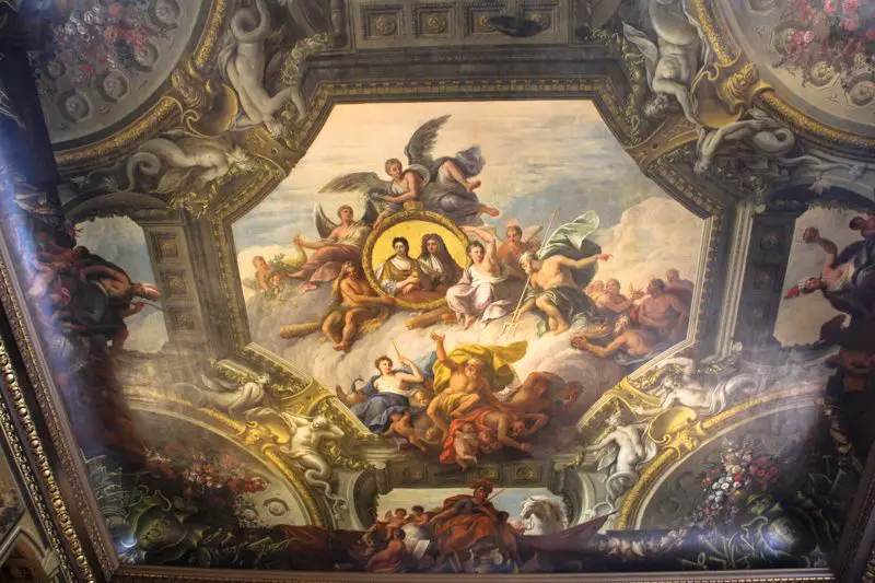 Antiga Escola Real Naval de Greenwich - Painted Hall teto