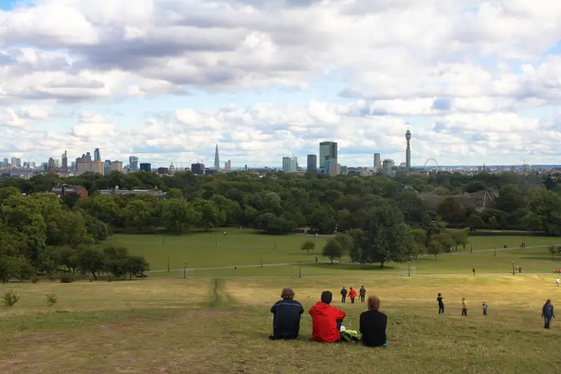 Primrose Hill - vista protegida de Londres