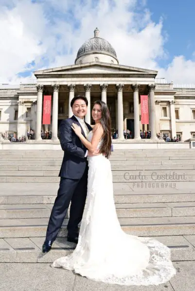 Lua de mel em Londres -  Trafalgar Square