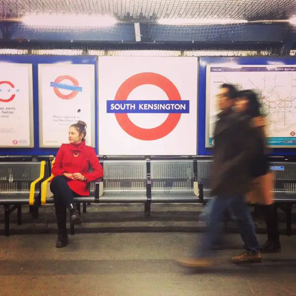 Uma semana em Londres - Metrô