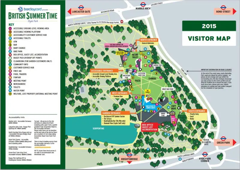 British Summer Time no Hyde Park Londres para principiantes