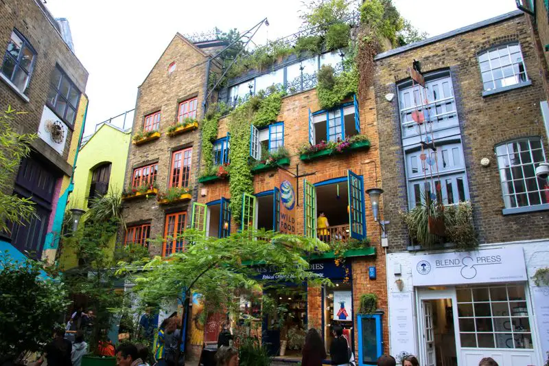 Neals Yard - fachadas