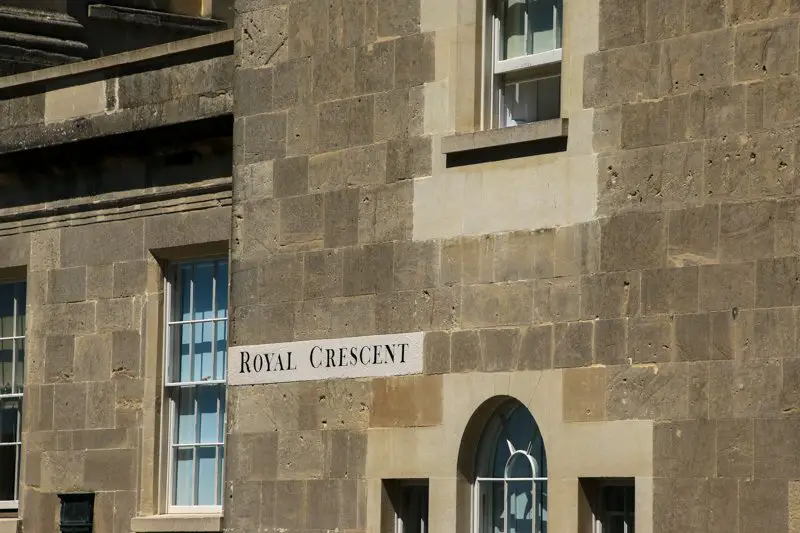 Royal Crescent em Bath