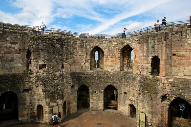 York - Clifford's Tower interior