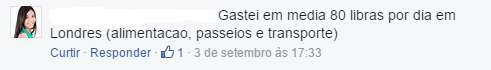 Quanto vou gastar por dia em Londres - opiniao 15